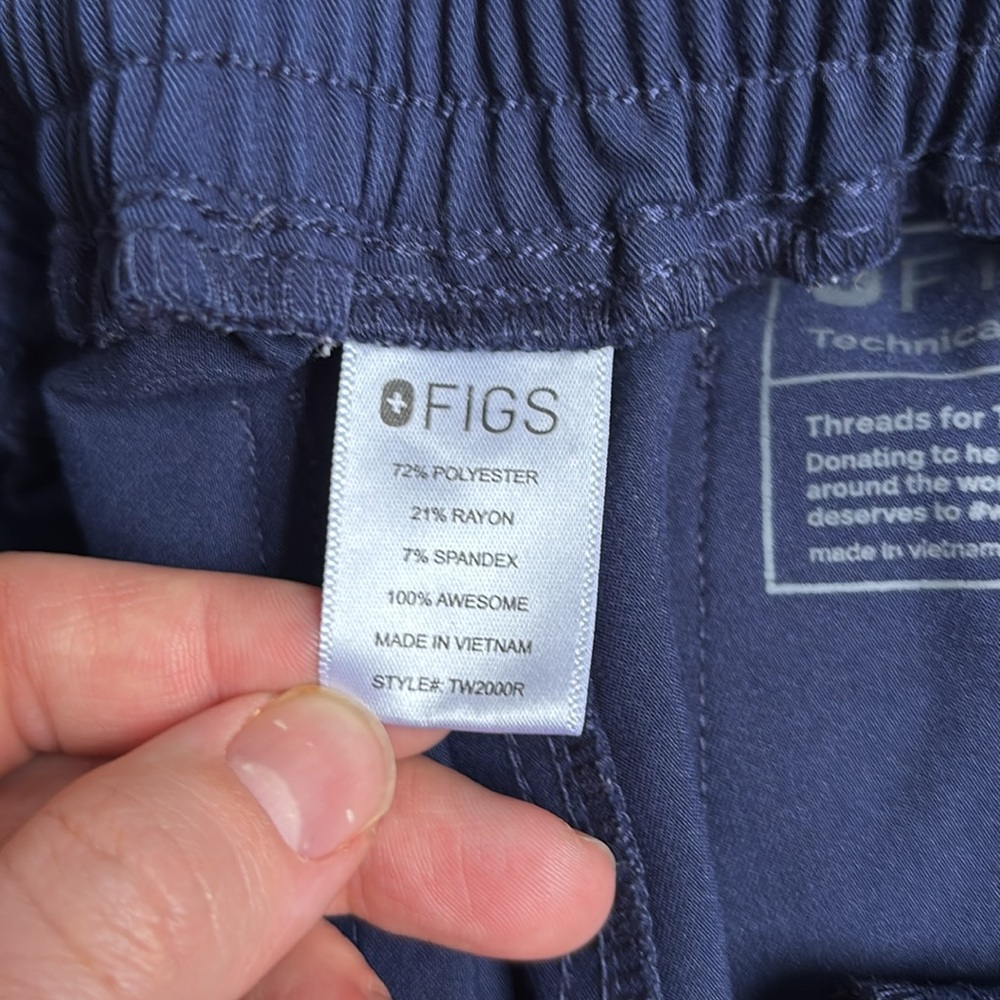 Figs High Waisted Yola Skinny Scrub Pants™ - Picture 3 of 7